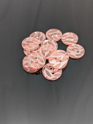 Abstract flower buttons