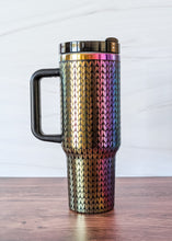 Load image into Gallery viewer, Knit Tumbler - rainbow