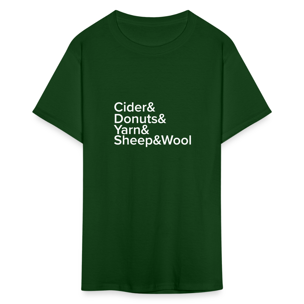 Fiber Festival - Men's Premium T-Shirt - forest green