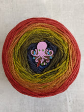 Load image into Gallery viewer, Project Knitter Octopus pin