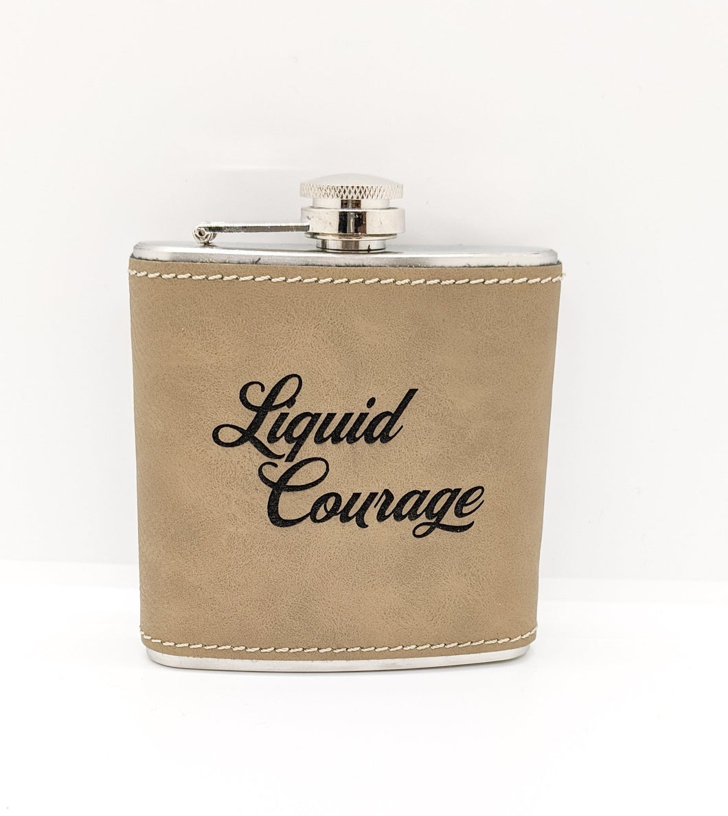 Liquid Courage flask