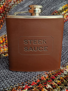 Steek Sauce flask