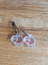 Load image into Gallery viewer, Iridescent sheep stitch markers